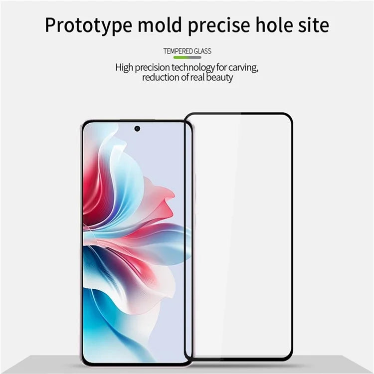 MOFI JK Tempered Glass Film Series-1 for Oppo Reno11 F 5G Full Screen Protector Anti-explosion Film
