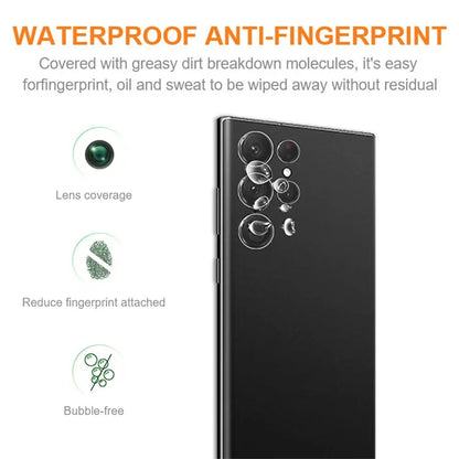 AMORUS For Samsung Galaxy S24 Ultra 1 Set Camera Lens Protector Tempered Glass Lens Film