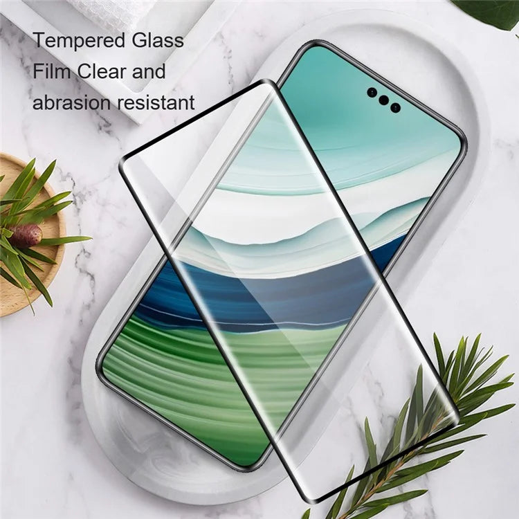 AMORUS For Huawei nova 12 5G Tempered Glass Full Screen Protector Silk Printing