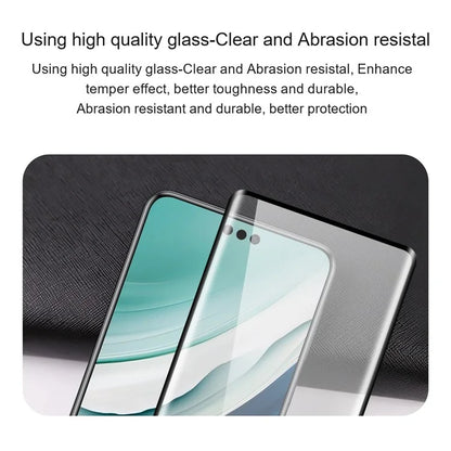 AMORUS For Huawei nova 12 5G Tempered Glass Full Screen Protector Silk Printing