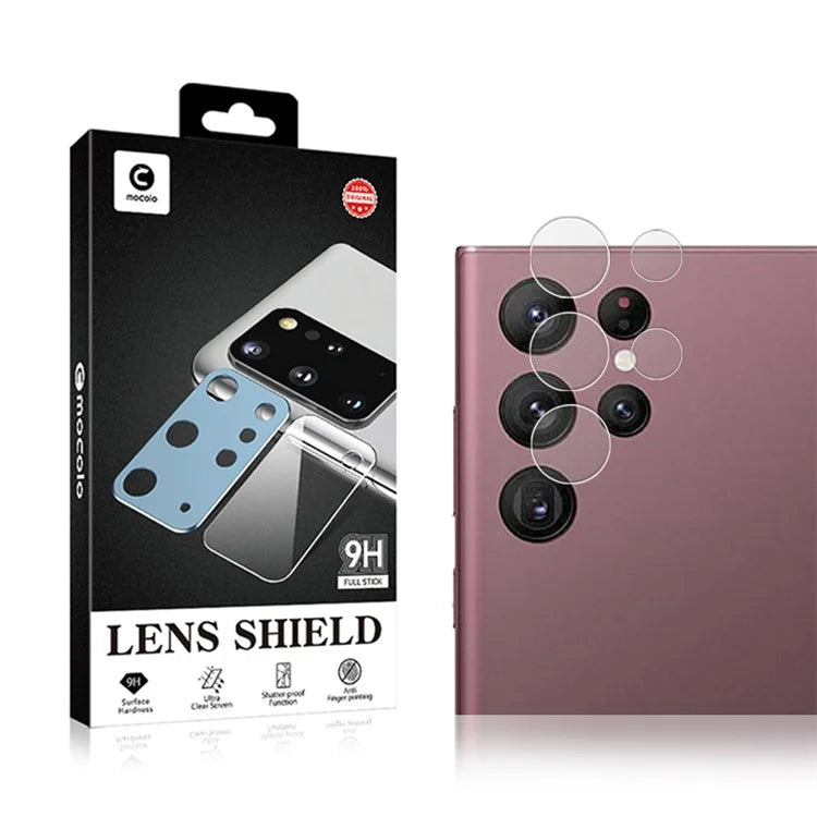 MOCOLO For Samsung Galaxy S24 Ultra 1 Set Tempered Glass HD Clear Camera Lens Protector