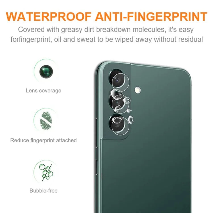 AMORUS For Samsung Galaxy S24+ 1 Set Tempered Glass Camera Lens Protector