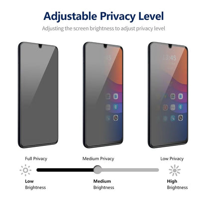 ENKAY HAT PRINCE 2Pcs For Samsung Galaxy A05 4G / A05s 4G Screen Protector Anti-spy Full Cover Film