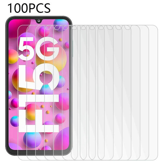100Pcs for Samsung Galaxy F15 5G Phone Screen Protector Tempered Glass Ultra Clear Film