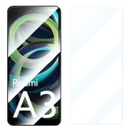 RURIHAI For Xiaomi Redmi A3+ Screen Protector High Aluminium-silicon Glass Film High Transparency