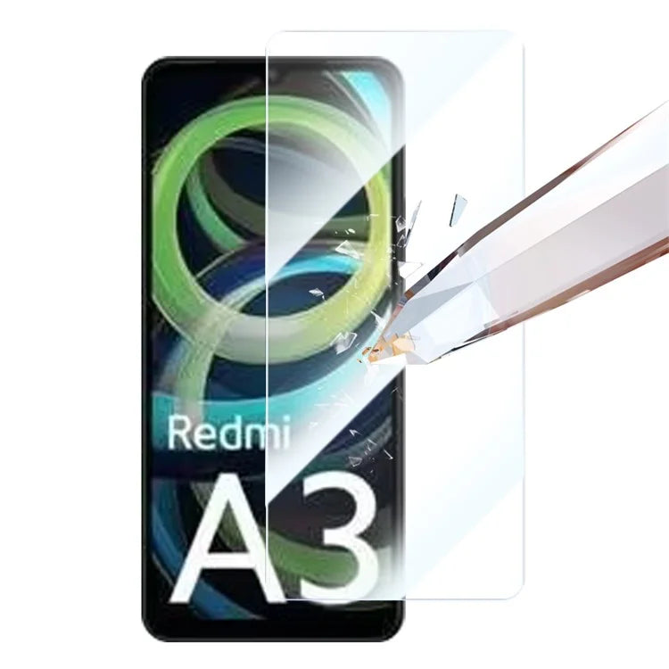 RURIHAI For Xiaomi Redmi A3+ Screen Protector High Aluminium-silicon Glass Film High Transparency