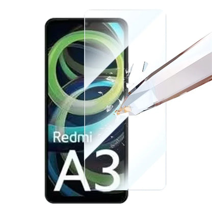 RURIHAI For Xiaomi Redmi A3+ Screen Protector High Aluminium-silicon Glass Film High Transparency