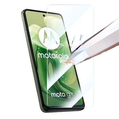 RURIHAI For Motorola Moto G24 4G / G04 4G Screen Protector Ultra-Clear 9H Hardness Screen Film