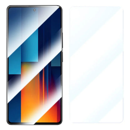 RURIHAI Screen Protector for Xiaomi Poco M6 Pro 4G / Redmi Note 13 Pro 4G High Aluminium-silicon Glass Film