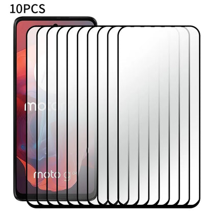 RURIHAI 10Pcs For Motorola Moto G04 4G Screen Protector HD Clear Scratch-resistant Phone Protective Film