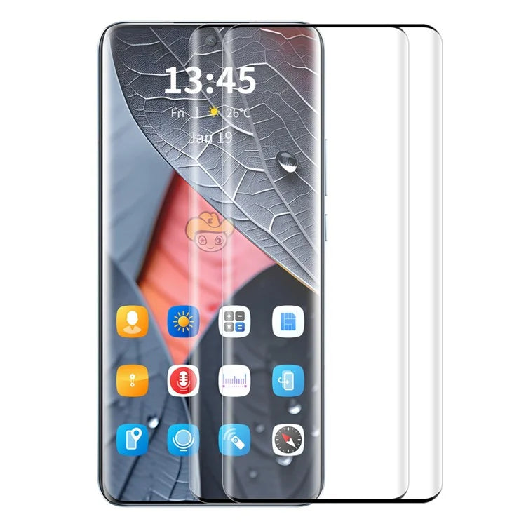 ENKAY HAT PRINCE 2PCS for Oppo Find X7 5G Tempered Glass Film 9H 3D Curved  Screen Protector