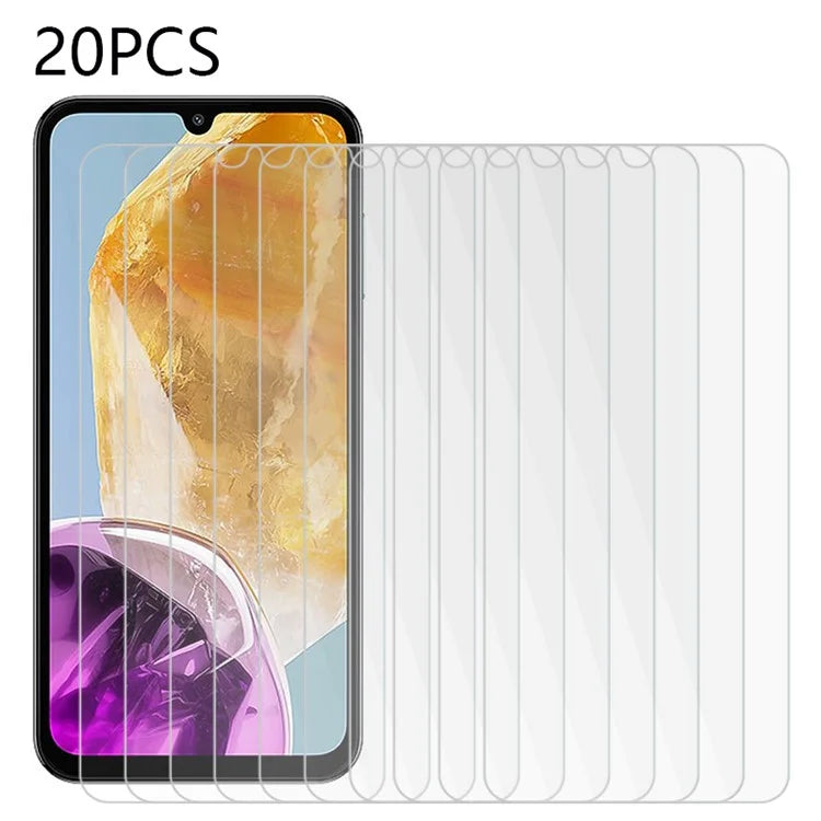 20PCS For Samsung Galaxy M15 5G Screen Protector Tempered Glass Film 0.3mm 2.5D Anti-Scratch