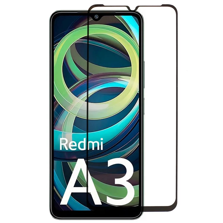 For Xiaomi Redmi A3 Screen Protector Silk Printing Full Glue Phone Protective Film