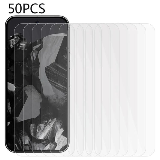 50PCS For Google Pixel 9 Pro Tempered Glass 0.3mm 2.5D Screen Protector Explosion-proof