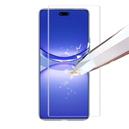 RURIHAI For Huawei nova 12 Pro 5G / nova 12 Ultra 5G Screen Protector UV Glue CSG Glass Film Support Fingerprint Unlock