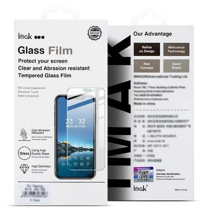 IMAK H Series For Realme 12 Film Sensitive Touch Anti-explosion Screen Protector