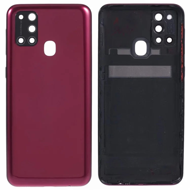 For Samsung Galaxy M31 M315 OEM Battery Housing Cover Repair Part + Camera Lens Cover