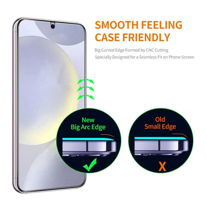 ENKAY HAT PRINCE For Samsung Galaxy S24 High Aluminium-silicon Glass Screen Protector 0.18mm Ultra Thin