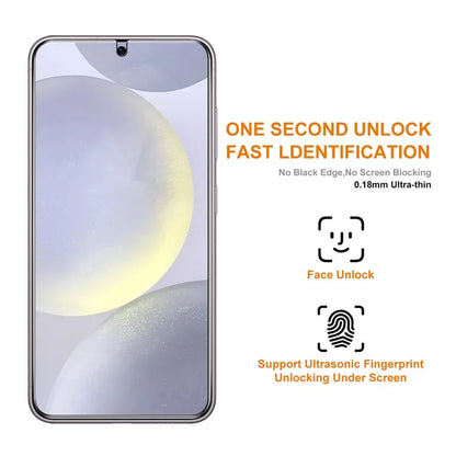 ENKAY HAT PRINCE For Samsung Galaxy S24 High Aluminium-silicon Glass Screen Protector 0.18mm Ultra Thin