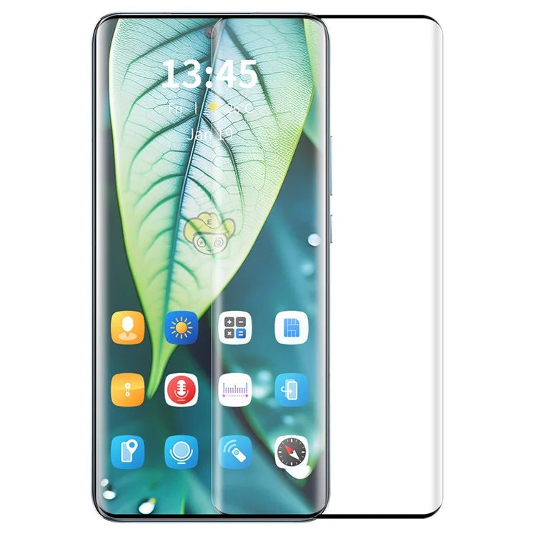 ENKAY HAT PRINCE For Honor 50 Pro Full Screen Protector Anti-scratch 3D Hot Bending High Aluminum-silicon Glass Film