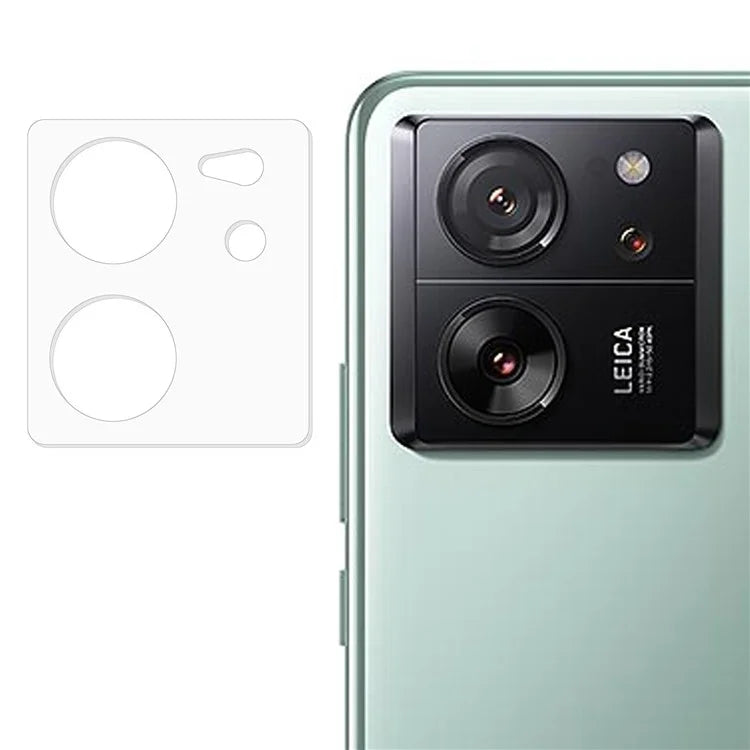For Xiaomi 13T / 13T Pro  Rear Lens Protector Tempered Glass Arc Edge Camera Lens Film