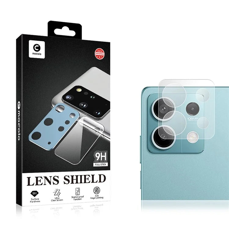MOCOLO For Xiaomi Redmi Note 13 Pro 5G / Poco X6 5G Tempered Glass Camera Lens Protector