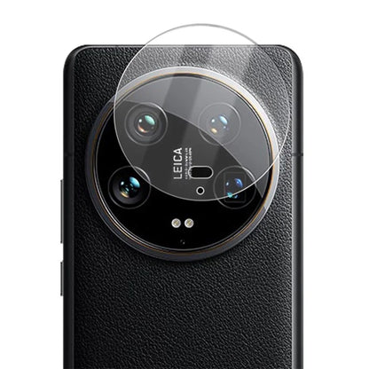 AMORUS For Xiaomi 14 Ultra Camera Lens Protector Tempered Glass Silk Printing Lens Film
