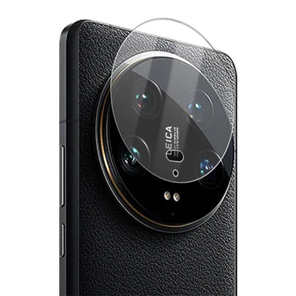 AMORUS For Xiaomi 14 Ultra Camera Lens Protector Tempered Glass Silk Printing Lens Film