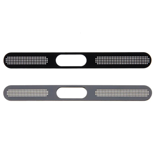 2Pcs for iPhone 15 Bottom Speaker Anti-dust Net Aluminum Sticker