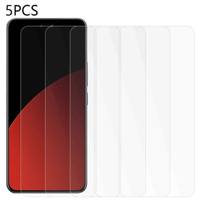 5PCS For Xiaomi Civi 4 Pro 5G Tempered Glass Screen Protector Ultra Clear Anti-explosion Film