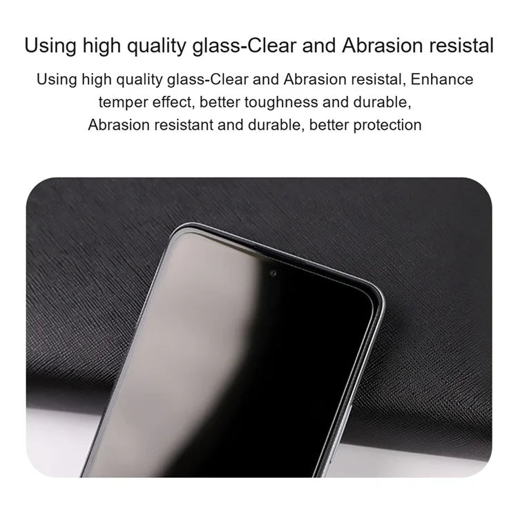 AMORUS For Xiaomi Civi 4 Pro 5G Screen Protector 2.5D Arc Edge High Aluminum-silicon Glass Film