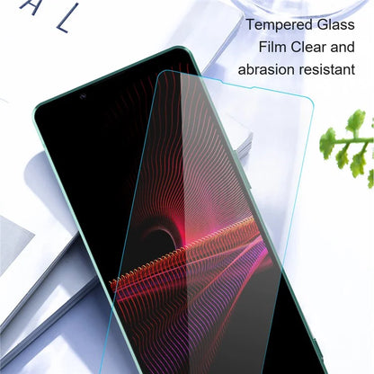 AMORUS For Sony Xperia 5 VI Screen Protector 2.5D High Aluminum-silicon Glass Film Case Friendly