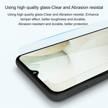 AMORUS For Samsung Galaxy M55 5G / C55 5G / F55 5G Screen Protector High Aluminum-Silicon Glass 2.5D Film