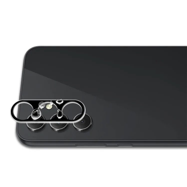 MOCOLO For Samsung Galaxy A35 5G Camera Lens Protector HD Clear Tempered Glass Lens Film, Black