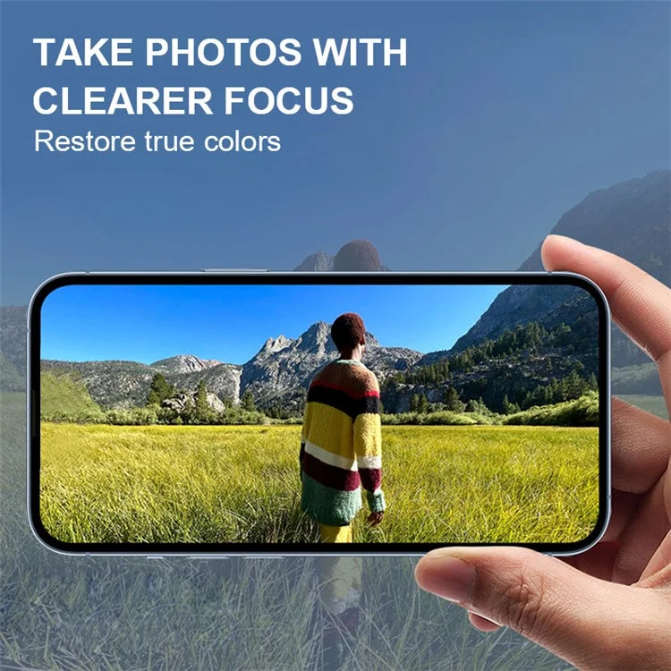 AMORUS For Samsung Galaxy A25 5G (Global) (161.0 x 76.5 x 8.3mm) Rear Lens Protector Tempered Glass Lens Film, Transparent