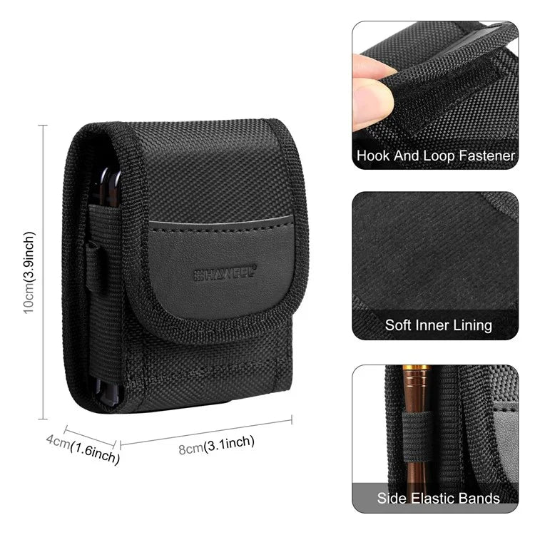 HAWEEL HWL2142B Waist Bag for Phone Belt Pouch Holster Outdoor Tool Bag