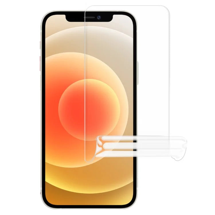 For iPhone 12 Pro Max Hydrogel Screen Protector Touch Sensitive Soft TPU Film with Alignment Tool