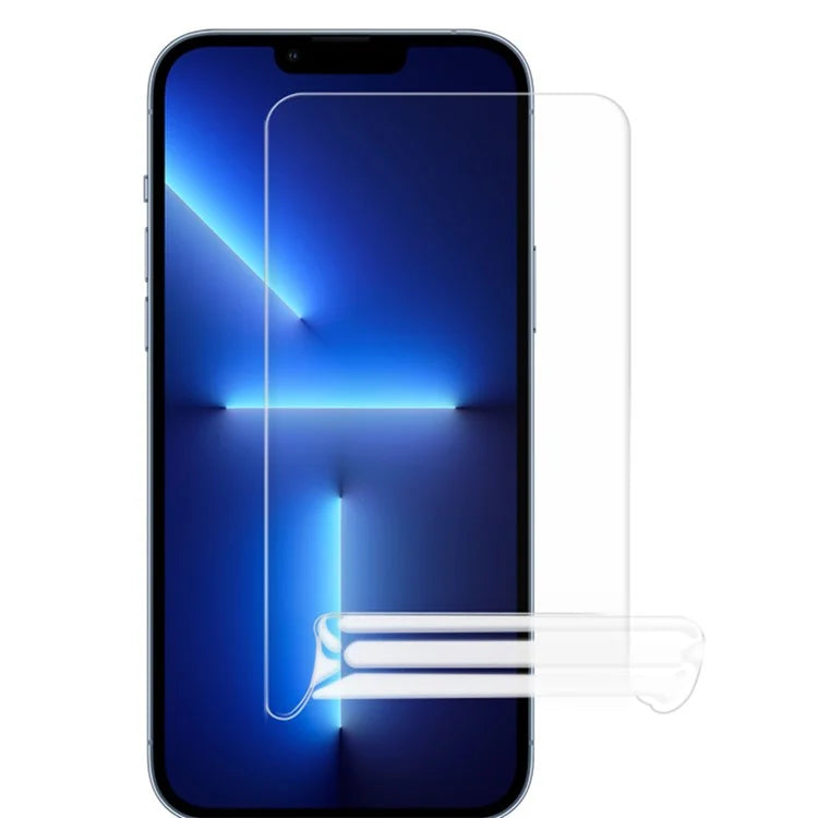 For iPhone 13 Pro Max HD Clear Screen Protector Scratch Resistant TPU Hydrogel Film