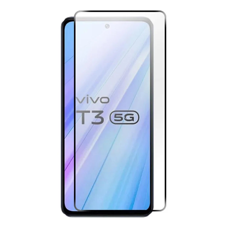 RURIHAI For vivo T3 5G Film 0.26mm 2.5D High Aluminum-silicon Glass Screen Protector