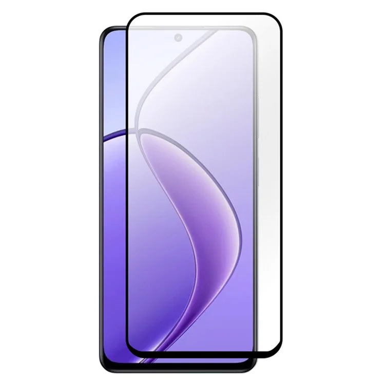 RURIHAI 10Pcs For Realme 12 5G Secondary Hardening Screen Protector 0.26mm High Aluminum-Silicon Glass Film
