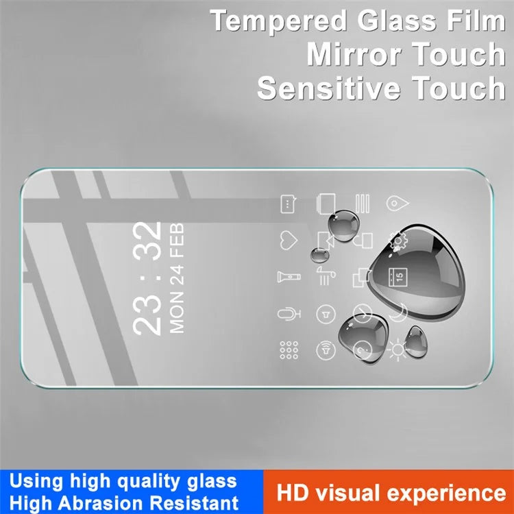 IMAK H Series For Google Pixel 8a Screen Protector 9H Hardness Anti-explosion Tempered Glass Film