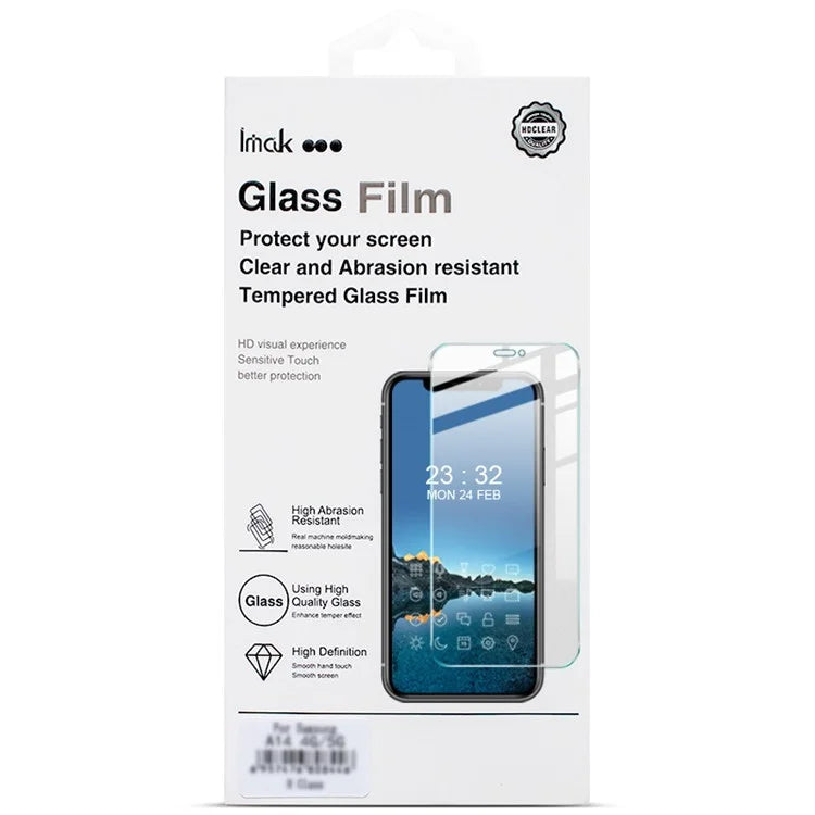 IMAK H Series For Google Pixel 8a Screen Protector 9H Hardness Anti-explosion Tempered Glass Film