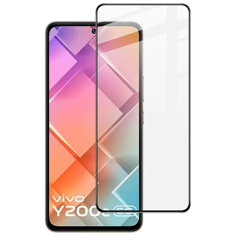 IMAK Pro+ Series For vivo Y200e 5G / Y100 5G (Indonesia) / V30 Lite 5G Screen Protector Full Cover Tempered Glass Film