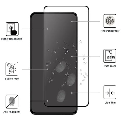 For Xiaomi Poco F6 Pro 5G / K70 5G / K70 Pro 5G Full Screen Protector Black Edge AGC Glass Full Glue HD Clear Film