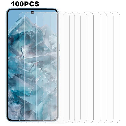100PCS For Google Pixel 8a Screen Protector Ultra Clear Film Tempered Glass Guard
