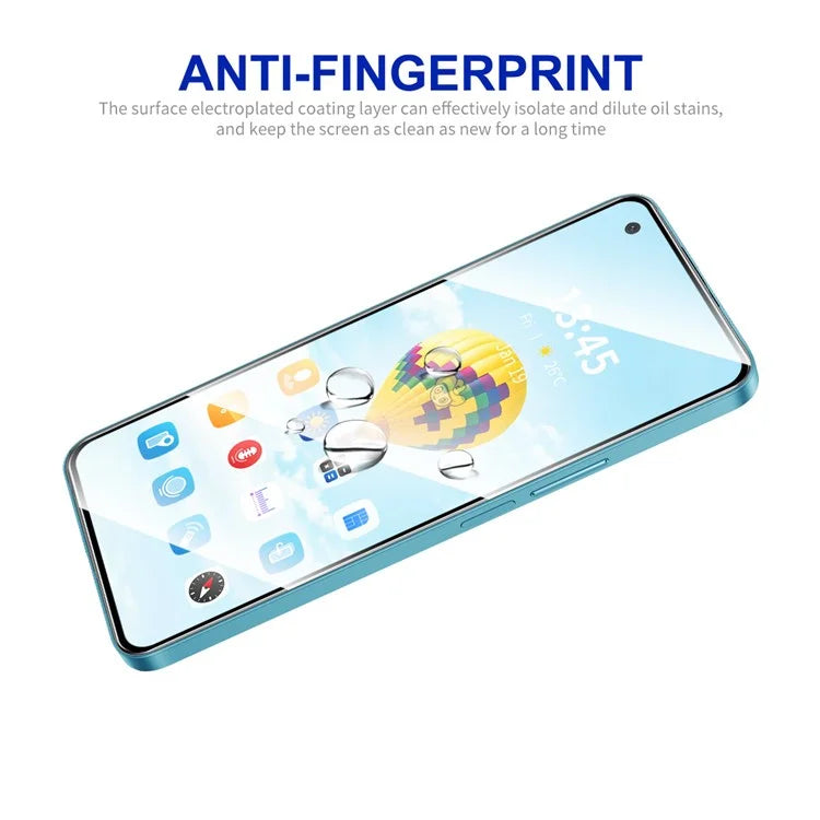 ENKAY HAT PRINCE 2Pcs for Oppo A36 / A76 Screen Protector 9H 0.26mm Anti-fingerprin Film