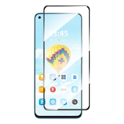 ENKAY HAT PRINCE for Oppo Reno7 SE 5G Film Anti-fingerprint 9H 2.5D Full Screen Protector