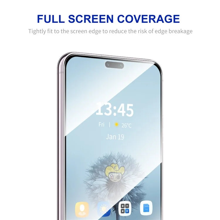 ENKAY HAT PRINCE 10Pcs for Honor X50i+ 5G Screen Protector 9H Hardness Shatter-proof Silk Printing Film