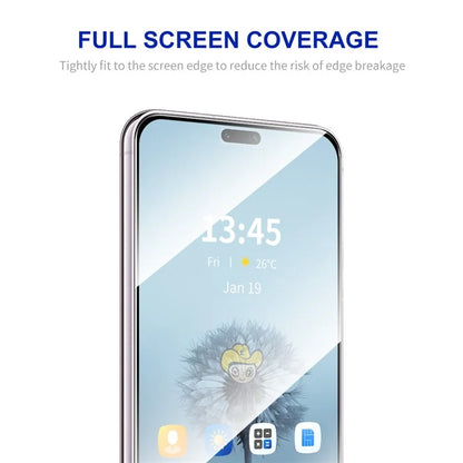 ENKAY HAT PRINCE 10Pcs for Honor X50i+ 5G Screen Protector 9H Hardness Shatter-proof Silk Printing Film