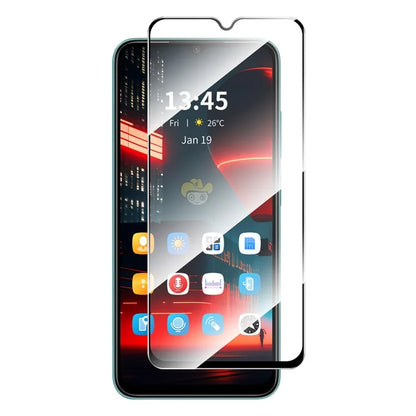 ENKAY HAT PRINCE for vivo iQOO U5e 5G 0.26mm Film Silk Printing High Aluminium-silicon Glass Screen Protector